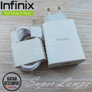 Charger INFINIX NEW Type C 33WATT Pengisian Cepat ORIGINAL For infinix note 8 Zero 8 Zero 5 note 10 