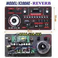 Bo Mạch Loa Kéo Nguồn Xuyến đánh 2 Bass 40 (4 tấc đôi) 5 Tấc đơn Mạnh Mẽ có Echo Reverb đèn led theo