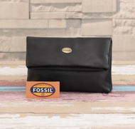 TAS CLUTCH PRIA FOSSIL F081 KULIT IMPORT