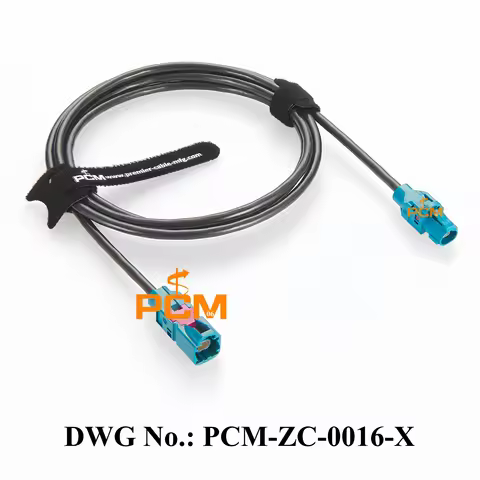Original Rosenberger H-MTD E6S10A-1CAZ5-Z to E6K10A-1CAZ5-Z Automotive Ethernet Cable Harness H-MTD 