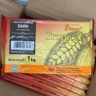 Elmer tropical dark/Elmer chocolate bar 1kg