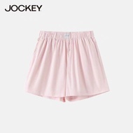 กางเกงนอนผู้หญิง Jockey ผ้าฝ้ายแท้ ระบายอากาศได้ดี กางเกงขาสั้นลำลอง ทรงหลวม กางเกงขายาว ฤดูใบไม้ผลิ