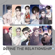 GLOSSY Card ️ Photocard Define The Relationship Yaoi - Manhwa Card - Scratch-resistant GLOSSY Lamina