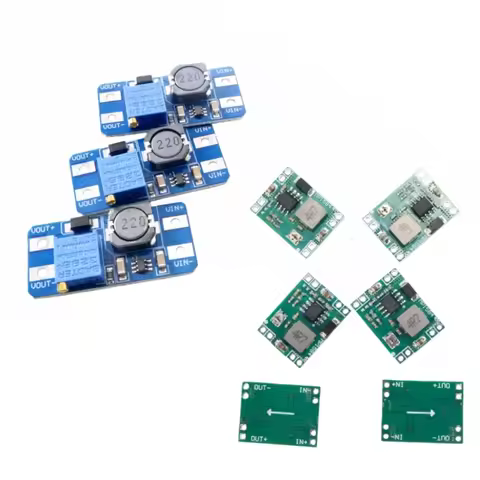 MT3608 Adjustable Boost Module 2V-24V 2A for 5/9/12/28V Arduino / Mini MP1584EN DC-DC Buck Module Ad