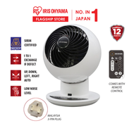 IRIS OHYAMA Air Circulator Fan Portable Light Weight PCF-SC15TC (12 Months Warranty)