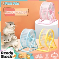 Hamster wheel，Pet Jogging Hamster Sports Running Wheel Hamster Wheel Large Silent Wheel for Hamster Cage Hamster Accessories Hamster Toy Hamster Supplies Treadmill Does Not Stick Foot Running Wheel