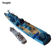 Tooyful Naval Ship Toy Set Model Warships Ship Kits Ship Gift Papercraft Toy for Kids Adults for Adu