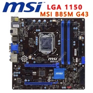 MSI B85M G43 Motherboard 1150 MSI B85M G43 Motherboard DDR3 32GB PCI E 3.0 USB3.0 DVI HDMI Micro ATX