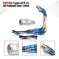 Kawasaki zx25r exhaust Kawasaki Zx 25r full system original triton