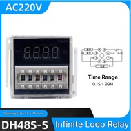 - MFRI Programmable Digital Timer Switch Relay 220V - DH48S-S -