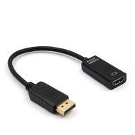 4k2k DP to HDMI Conversion Cable Small Case Large DP to hdmi Cable HD Video Conversion Adapter