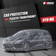 BYD M6 Car Body Cover transparent clear plastic BYD M6 Car Cover