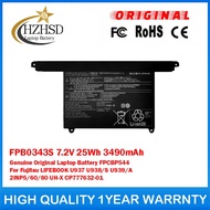 FPB0343S 7.2V 25Wh Genuine Original Laptop Battery FPCBP544 For Fujitsu LIFEBOOK U937 U938/S U939/A 