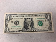 美國1988年$1 美金 流通品相