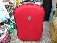 211- 二手 20吋 紅色 拉桿行李箱