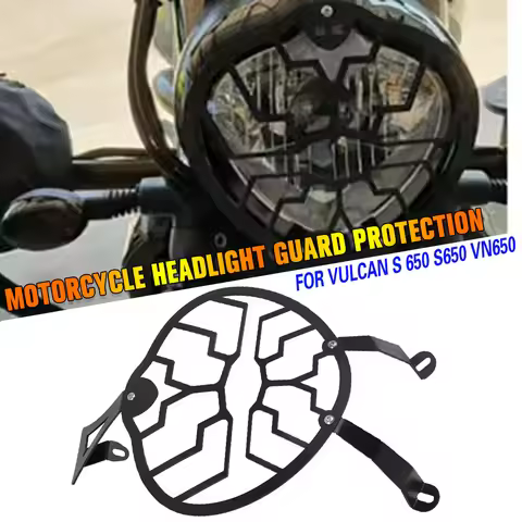 For KAWASAKI VULCAN S 650 S650 VN650 VN 650 2015-2023 Front Headlight Guard Motorcycle Head Light Gr