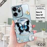 OPPO RENO 14 Case _Case OPPO RENO 14F _Case OPPO RENO 14 PRO _Black clear elastic silicone casing