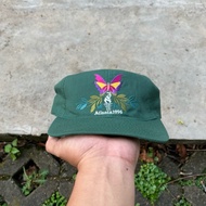 VINTAGE 1996 Atlanta Olympic Butterfly Hat Green Opening Closing Ceremony