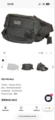 Mystery Ranch Hip Monkey 腰包