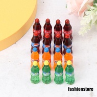 <Fs store> 4PCS Dollhouse Miniature Coke Beverage Soda Water Drink Kitchen Accessories Toys