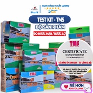 TMS Water Test Kit for Measuring GH, Cl2, pH, kH, NO2, NO3, NH4/NH3, Ca, Mg, Fe, PO4,H2S Aquatic and