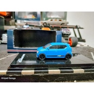 Diecast Hobby Japan HJ64 SUZUKI Auto Works HA365 Brisk Blue no Axle