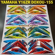 YAMAHA Y16 Y16ZR DOXOU 155 ( 2 ) SPORT FASHION EDITION BODY STICKER