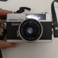 Konica C35 E&amp;L / 38mm f2.8 ，擺飾，拍戲道具，裝飾，單眼相機，略有瑕疵