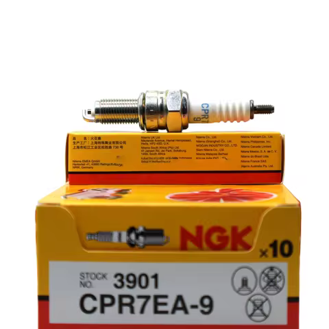 1PCS Original NGK Spark Plug CPR7EA-9 3901 Applicable To Some Models Of Split EX125 RX NS125D UY125 