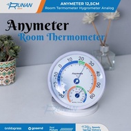 Anymetre Large Room Thermometer - Analog Room Thermometer Hygrometer