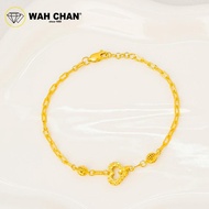 WAH CHAN 916 Gold Bracelet CSB090 - Gelang Tangan Emas
