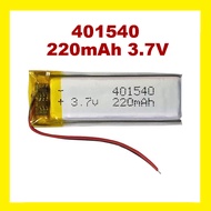 B.M 401540 Lithium Polymer Li-Po li ion Rechargeable Battery 3.7V 220mAh Lipo cells Bluetooth speake