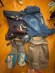 Osprey mystery ranch decathlon ultimate direction 露營背囊，行山背囊跑山背囊行街背囊遠足背囊 露營背包行山背包遠足背包跑山背 camping backpack trail hydration vest  玩水水上活動，露營遠足行山跑山，登山毅行者越野跑跑步 馬拉松跑步訓練 camping hiking trail trekking running marathon 跑步訓練 ultralight