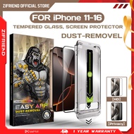 【จัดส่งภายใน 3 วัน】ฟิล์มกันเสือก ฟิล์มกันรอยหน้าจอความเป็นส่วนตัว ZIFRIEND EASY APP 2 ชิ้น 9H ป้องกั