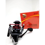 Orca Audi 1000 2000 3000 4000 6 Ball Bearings Power Handle Spinning Reel