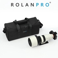 ROLANPRO Portable Hand-held Storage Bag for One Camera & One Lens for Sony FE 400-800mm, Sigma 150-6