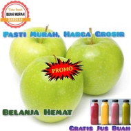 Apel Hijau Granny Smith Green Apple Import USA Fresh Segar Murah 1kg