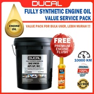 DUCAL FULLY SYNTHETIC Engine Oil 0W20 SP/RC 18 Litres (FREE ENGINE FLUSH & OIL TREATMENT) 0W20 18L M