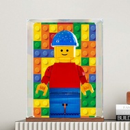 [Transparent Display Box] Acrylic Display Box Suitable for Lego 40649 Enlarged Version Lego Minifigu