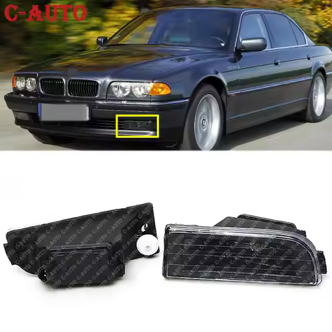Car Front Bumper Fog Light Lamp For Bmw E38 7-Series 740I 750Il 1995 1996 1997 1998 1999 2000 2001 6