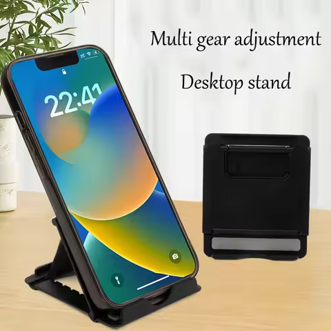 Phone Holder Desk Stand For Your Mobile Phone Tripod Bracket Plastic Foldable Support For IPhone IPa