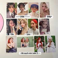 Viviz Photocard | Gfriend Photocard | Eunha Photocard | Sinb Photocard | Umji Photocard