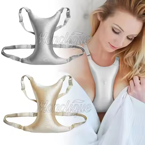 Anti-wrinkle Sleep Breast Pads Washable Hypoallergenic Reduce Breast Wrinkles for Sleeping Beauty Ch