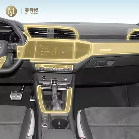 Pre cutting car Interior PPF paint protection film console Scratch resistant repair TPU film For Aud