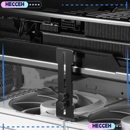 HECCEH GPU Support Frame, Chassis 12cm Fan Position Adjustable Graphics Card Holder,  Prevent Saggin