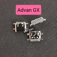 Konektor Cas Aja Advan GX Original Connector Charger Port Usb Ces Only