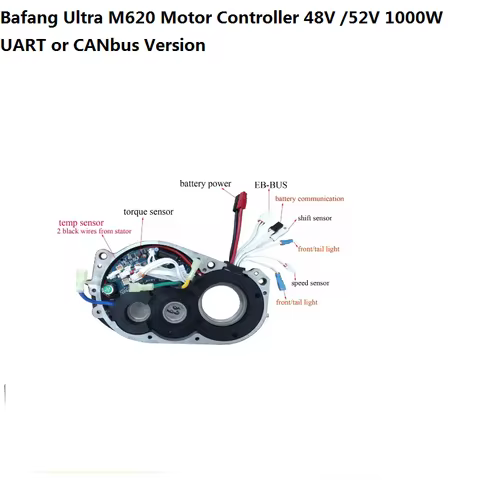 BAFANG-M620/G510 Controller 8-directional G510 motor controller UART/CAN protocol