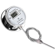 Stainless Steel Thermometer with Digital Display Waterproof Probe Thermometer for Cooking Industrial