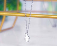 迷你企鵝項鍊(小朋友可戴) -迷你動物剪影系列-抗敏