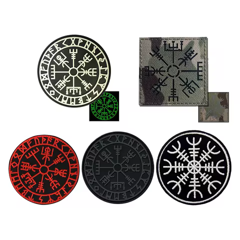 Valknut Valhalla Tactical Vikings ir Patches Viking Emblem Badge Applique